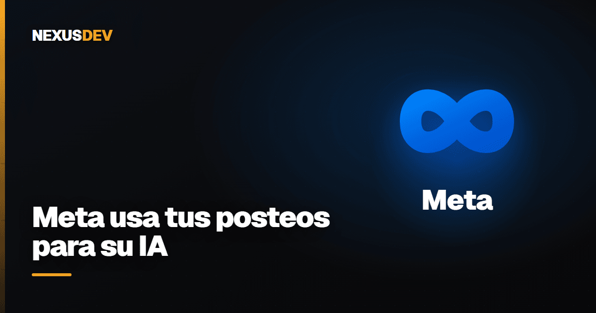 Meta va a usar tus fotos y posteos públicos para entrenar su IA